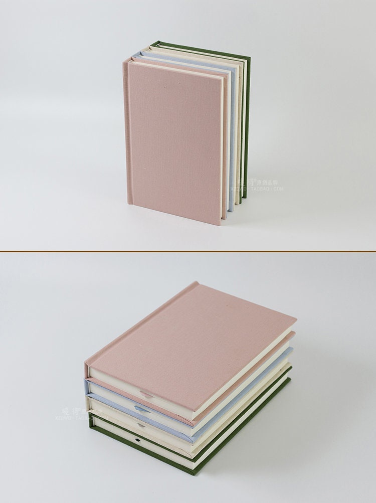 Hard Cover Linen Notebook Journal