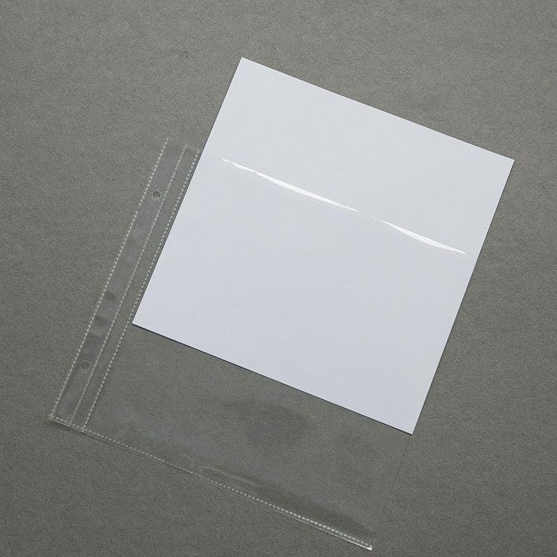 Square Inside Pages with Protective Bags