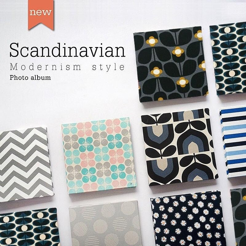 Modern Photo Album 18 Color Scandinavian