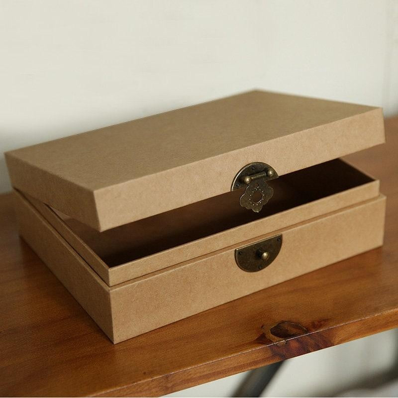 Gift Box with Vintage Buckle
