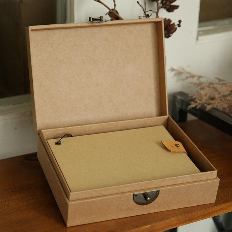 Gift Box with Vintage Buckle