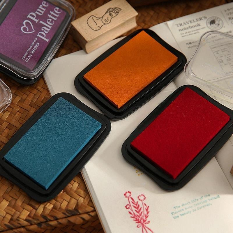 Retro Color Stamp Ink Pads