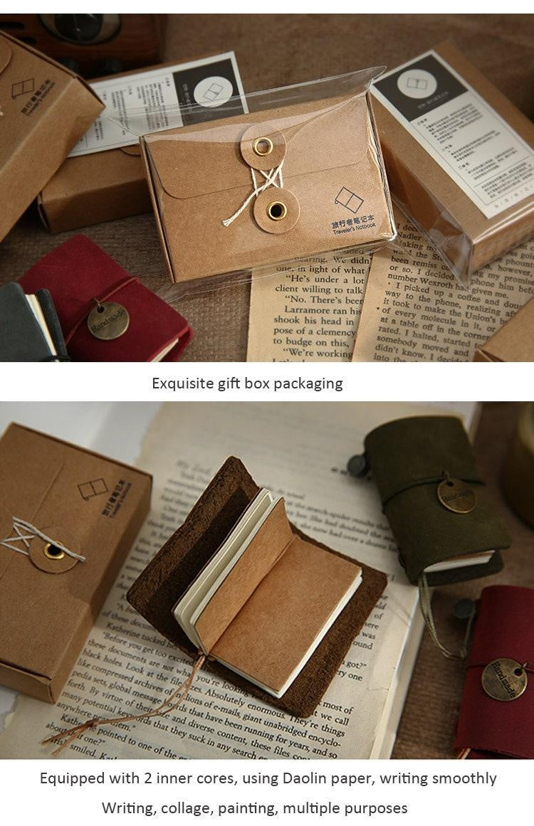 Mini Leather Traveler Notebook