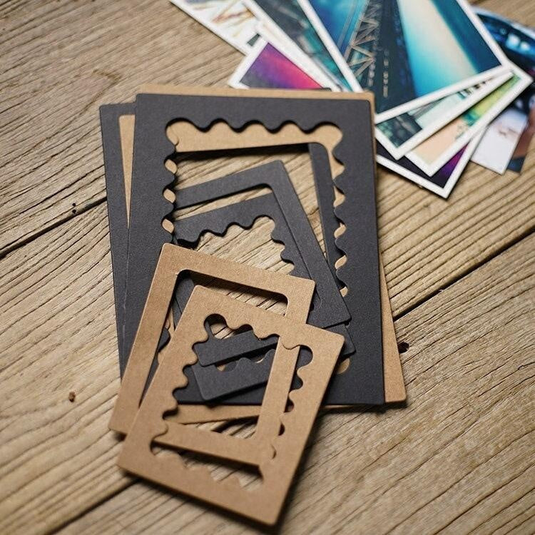 Kraft Paper Photo Frames