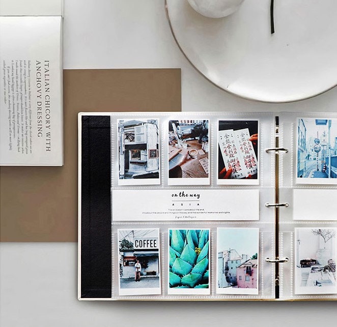 Instax Mini Photo Album Sheets with Pockets