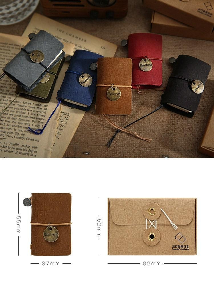 Mini Leather Traveler Notebook