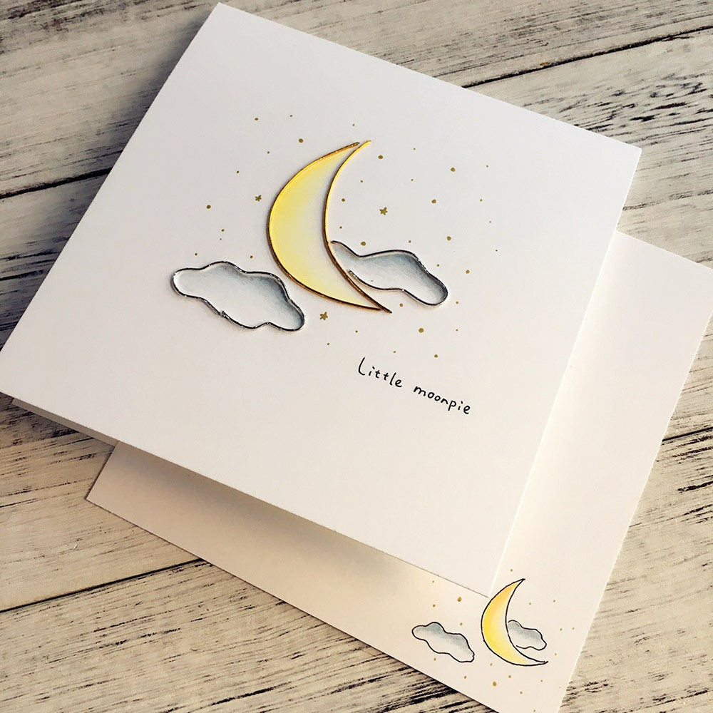 Sun Moon Star Greeting Cards and Envelopes