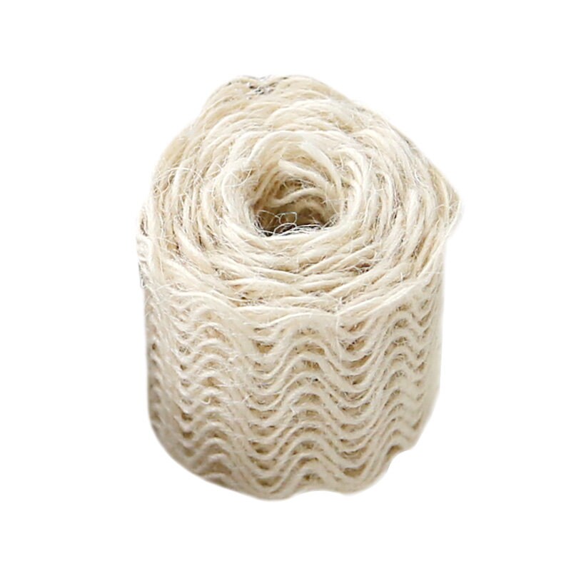 Natural Jute Burlap Ribbon 2 Meters