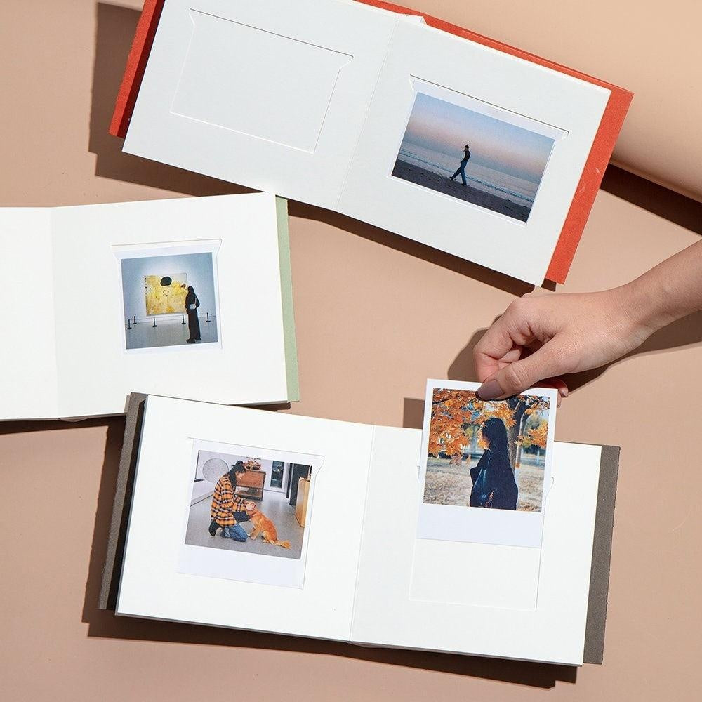Polaroid Photo Album Instax WIDE Album Instax SQ Album. Minimalist Thick Card Mount Insert Photo Album Memory Baby Album Wedding Scrapbook