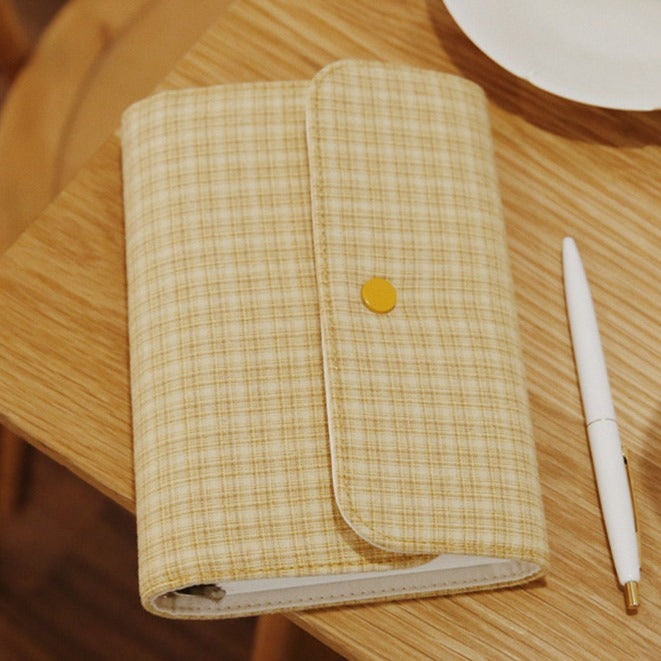 Loose-leaf Embroidery Cloth Notebook Fresh Handmade A5 A6 Bullet Journal Ins Honey Matcha Umi handbook Ephemera Dairy Planner Gift for her