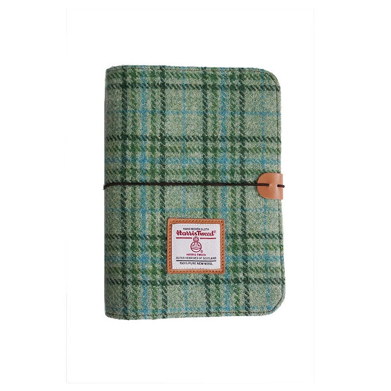 Personalized A5 Wool Cover Handmade Notebook Retro Plaid Journal Woolen Fabric Loose-leaf Notepad Student Book Portable Sketch Book 12 Color