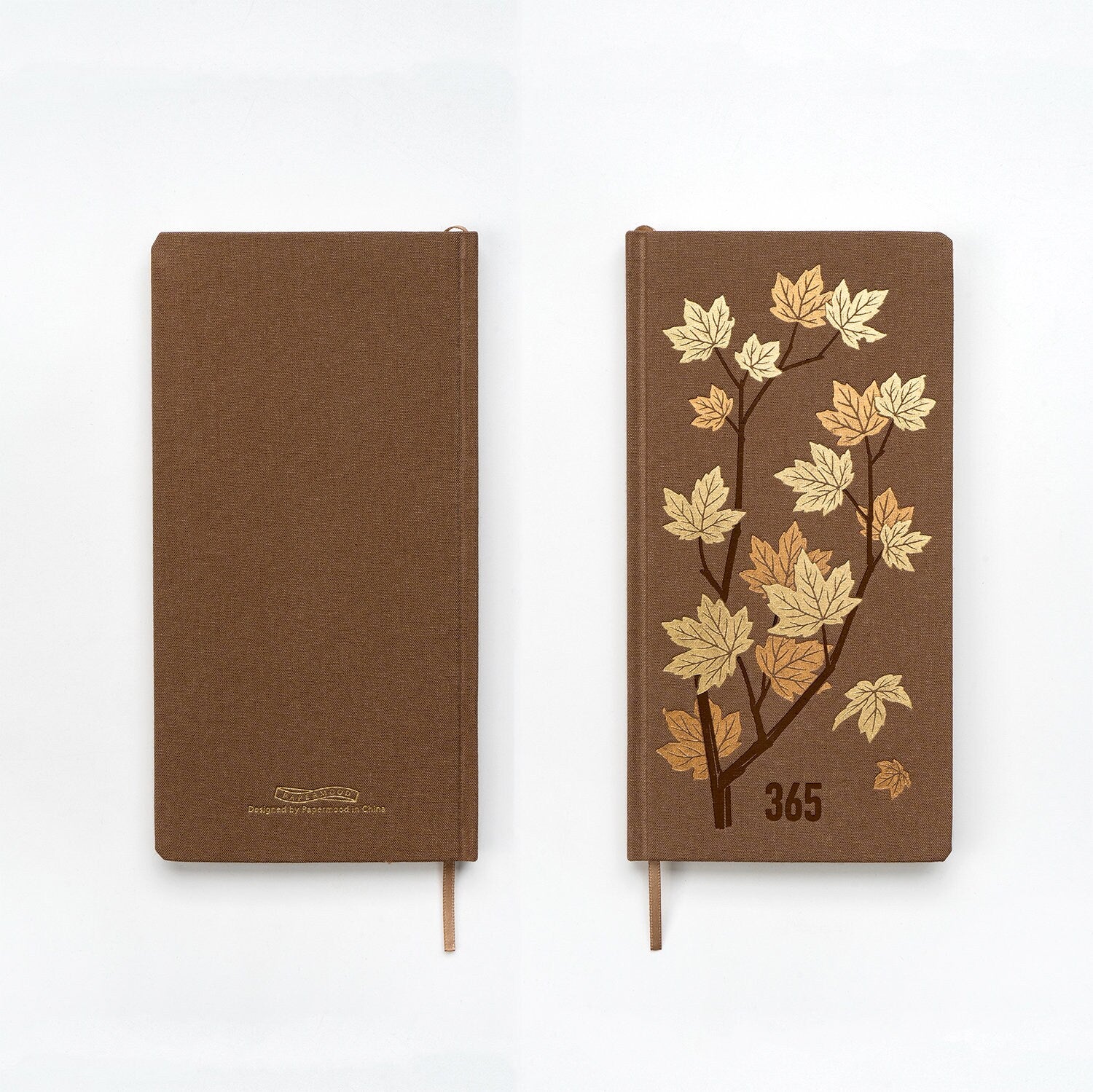 Late Maple Hardcover Journal Cute Floral Self-filling Planner Retro Travel Notebook Portable Floral Book for Scrapbooking Autumn's Gift